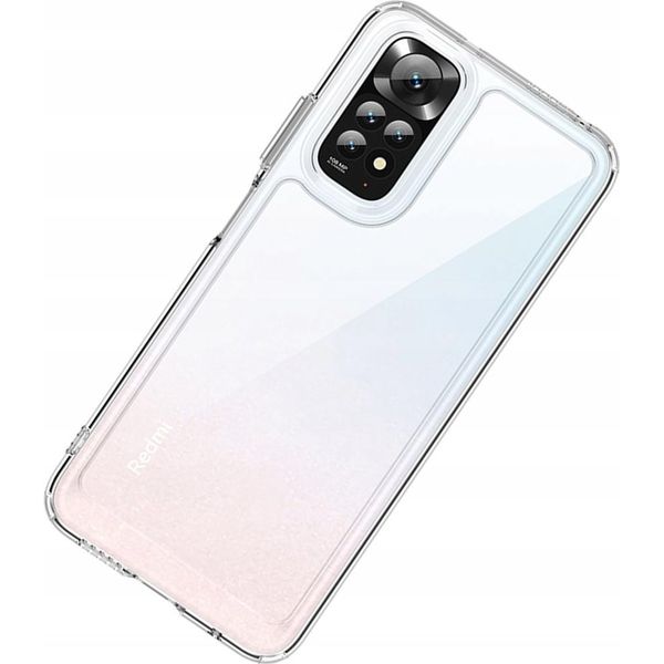 Custodia Esterna Xiaomi Poco X5 5G / Redmi Note 12 5G Custodia Con Telaio Flessibile Trasparente-image