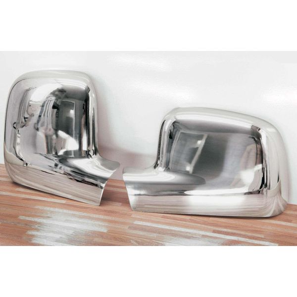 Acciaio Inox Calotte Specchio Cromo Per Vw T5 2003-2009 Vw Caddy Iii 2003-2015-image