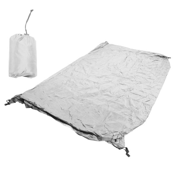 Copertura Per Tavolo Da Ping Pong Per Esterni, Impermeabile, Antipolvere, Argentata Per Patio, Terrazza, Grigio-image