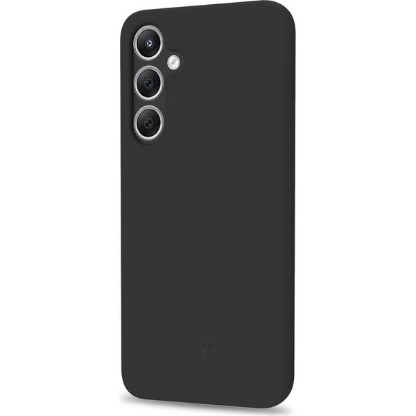 Custodia In Gomma Cromo Soft Galaxy A36 5G Nera-image