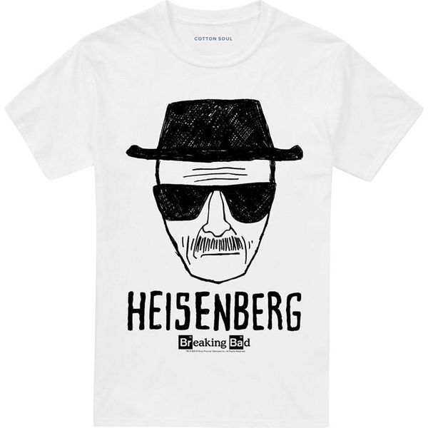 Breaking Bad - Maglietta Unisex Uomo/Donna TV20152 (4XL) (Bianco)-image