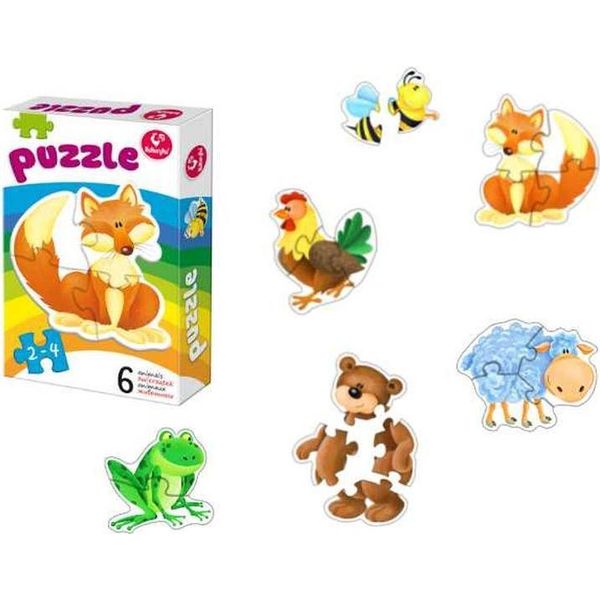 Il Mio Primo Puzzle - Animali 1 Fox 60321-image
