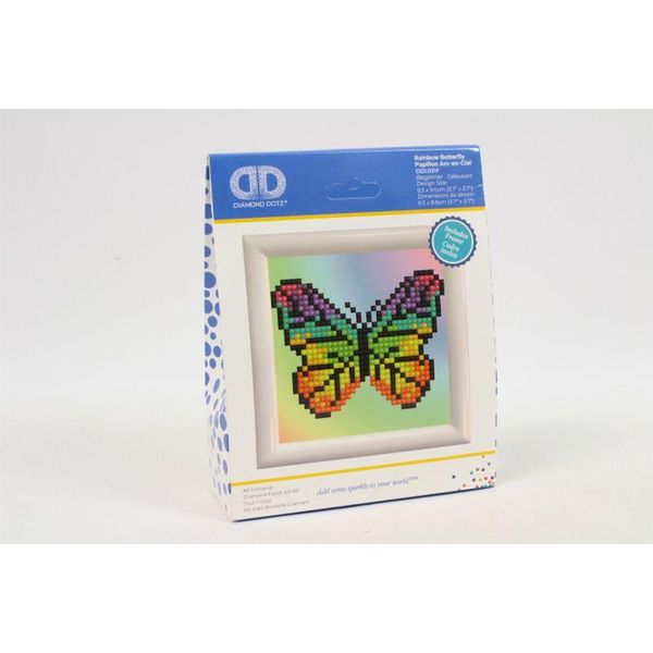 Diamond Dotz - Farfalla Arcobaleno-image