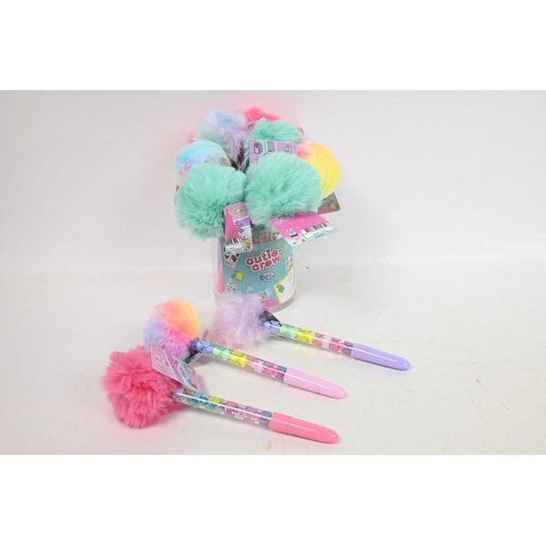 Penna A Sfera Cutie Crew Con Pom-Pom 12/Op CC60300 15654-image