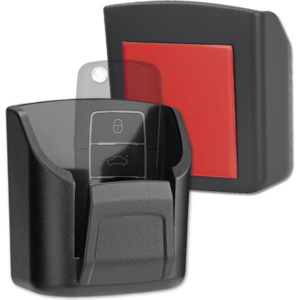 Edibazzar | Organizzatore Per Auto Per Chiavi E Carte, Nero-image