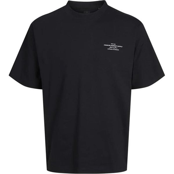 Jack And Jones - Maglietta "Chad Branding"" Da Uomo FS12149 (S) (Nero)"-image