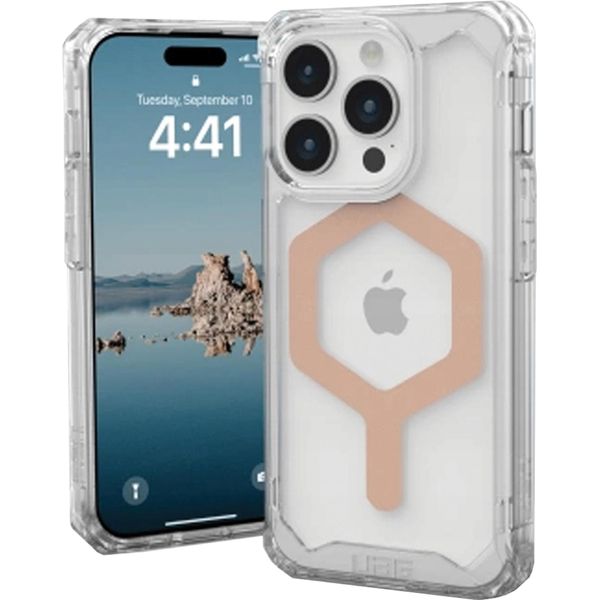 Custodia Uag Plyo Magsafe Per Iphone 15 Pro Max - Perla Trasparente-image