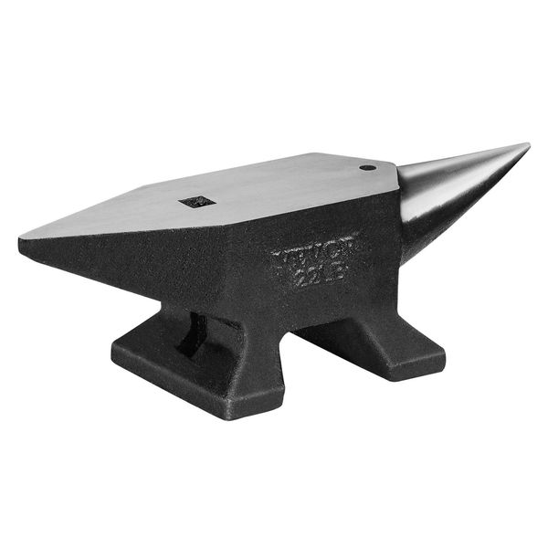 Vevor Incudine A Corno Singolo 10 Kg Incudine In Acciaio Incudine Forgiata Robusta Incudine A Corno Fabbro Gioielliere Metalsmith Utensile Per La Forgiatura Adatto Per Rivettare, Appiattire, Forgiare E Modellare-image