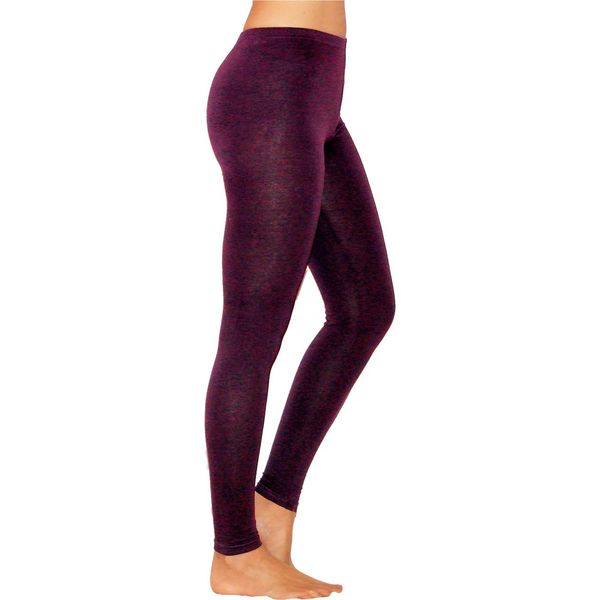 Leggings Lunghi Da Donna Leggings Lunghi In Cotone RöRe Intimo Uomo Dunkellila Xxl-image