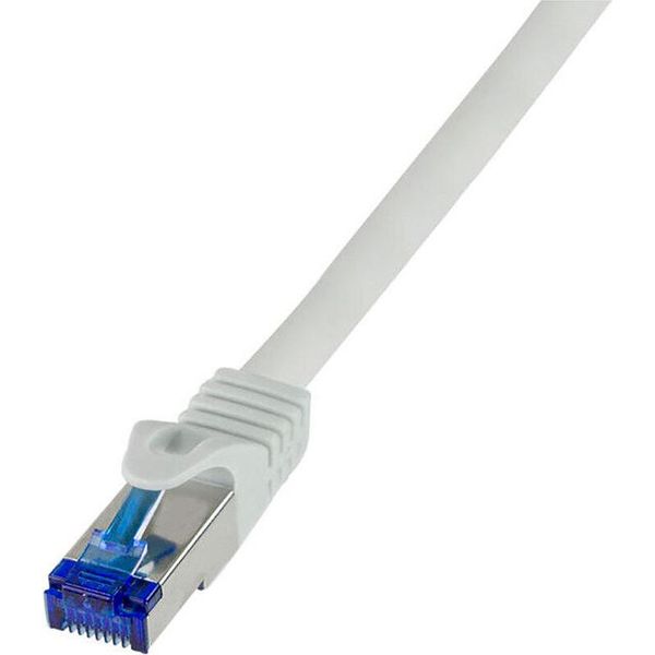 Logilink Professional C6A142S Cavo Patch Logilink Ultraflex, Cat.6A, S/Ftp, 50 M, Grigio-image