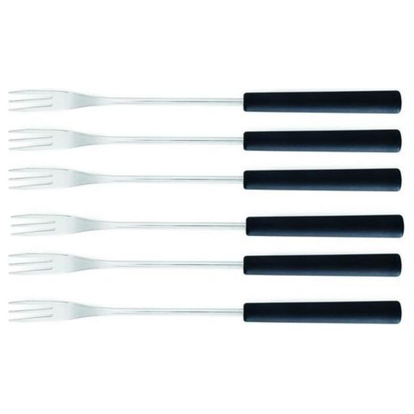 Set Di 6 Forchette Da Fonduta Nere Tableandcook 3008188-image