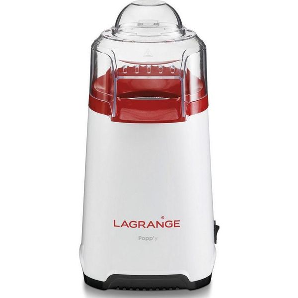 Macchina Per Popcorn 1200W Bianca/Rossa Lagrange 259003-image