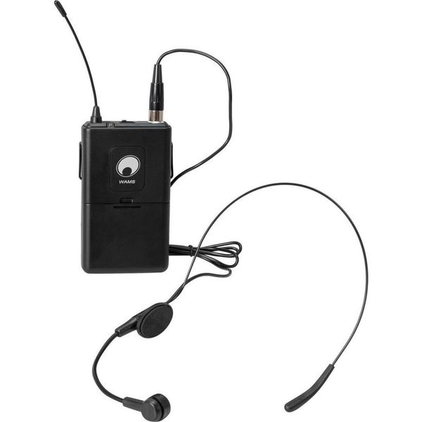 Omnitronic WAMS-12 Taschensender Inkl. KopfbüGelmikrofon 863Mhz (13107028)-image
