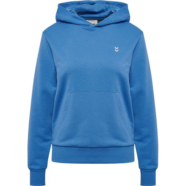 Hummel Hmlpulse Co Regular W Felpa Con Cappuccio - Riverside, Taglia:S-image