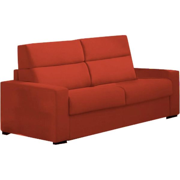 Talamo Italia Divano Letto 3 Posti Marcon 95X220 Cm Nero, Sfoderabile Contenitore Italy-image