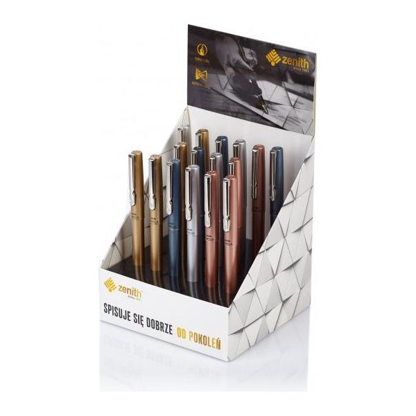 Zenith Omega, Penna Stilografica + 1 Refill, Colori Misti, Supporto, 10531620-image