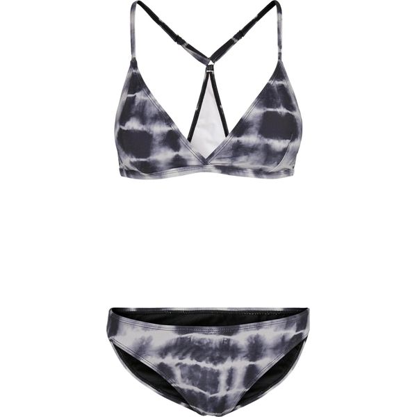 Urban Classics - Bikini A Triangolo Da Donna TN499 (L) (Nero/Bianco)-image