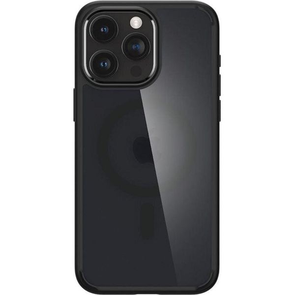 Spigen Custodia Per Telefono Ultra Hybrid Mag Magsafe Iphone 15 Pro Max Frost Black-image