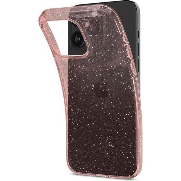 Spigen Iphone 15 Pro Max Liquid Cyrstal Shell Glitter - Quarzo Rosa-image