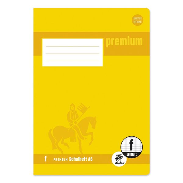 Staufen® 734010311 Quaderno Premium Lineature 8F Ruvido Senza Margini-image