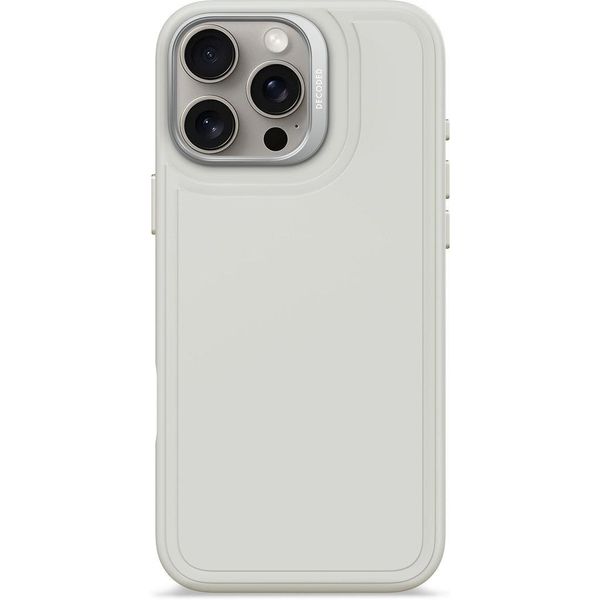 Etui Decoded Antimicrobial Silicone Stacks Backcover Z Magsafe Do Iphone 16 Pro Max - Szare-image
