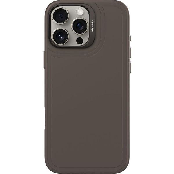 Etui Decoded Antimicrobial Silicone Stacks Backcover Z Magsafe Do Iphone 16 Pro Max - Czarne-image