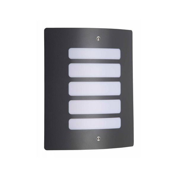 Brilliant Lampe Todd AußEnwandleuchte Anthrazit 1X A60, E27, 60W, Geeignet FüR Normallampen (Nicht Enthalten) Ip-Schutzart: 44 - SpritzwassergeschüTzt-image