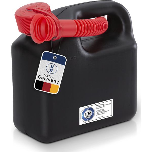 Tanica Per Carburante Tanica Per Benzina Da 3 Litri, Tanica Per Gasolio Nera-image