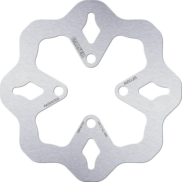Disco Freno Galfer DF732W Wave® Rigido Posteriore 200X3,6Mm Per Yamaha Yfm R Yfz S Raptor Performance Race X Special Bill Balance 450 / 700 Cc-image