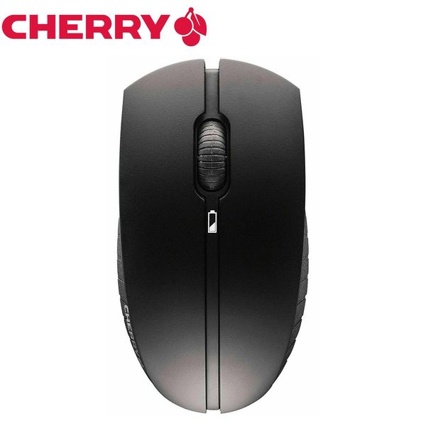 Cherry B.Unlimited 3.0 - Set Tastiera E Mouse - Senza Fili - 2,4 Ghz - Inglese - Interruttore A Chiave: Cherry Sx - Nero (J-image