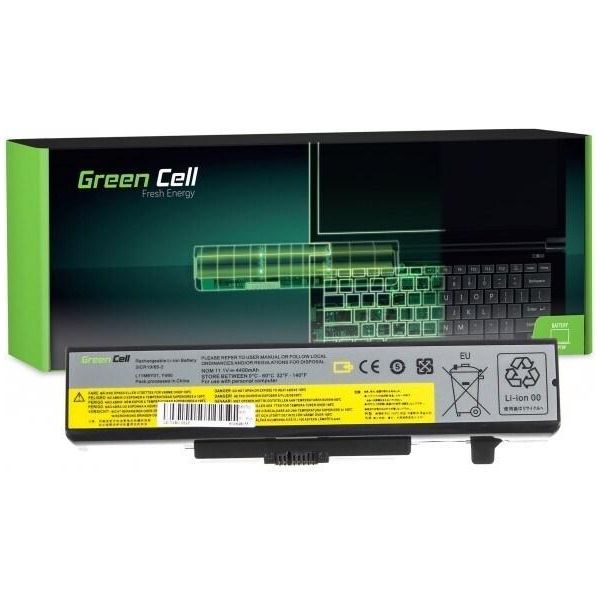Green Cell - Batteria Per Computer Portatile (Equivalente A: Lenovo L11L6Y01) - Agli Ioni Di Litio - 6 Celle - 4400 Mah - Nero - Per-image