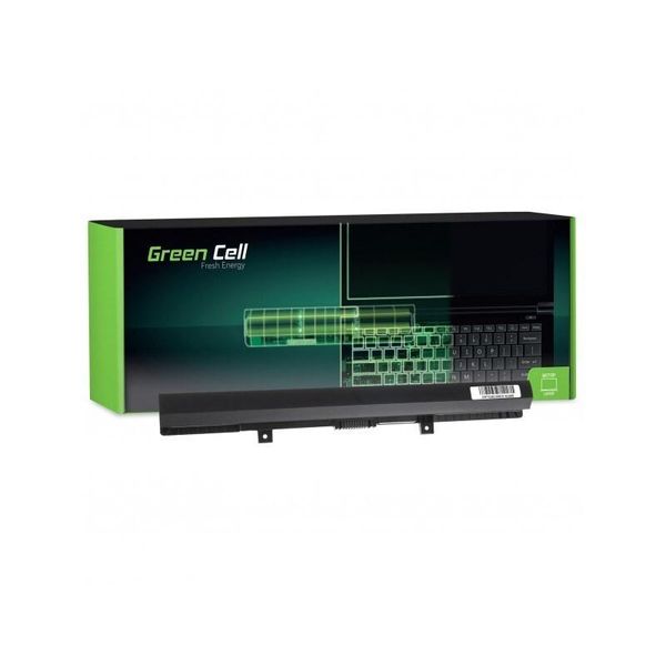 Green Cell - Batteria Per Computer Portatile (Equivalente A: Toshiba PA5185U-1BRS) - Ioni Di Litio - 4 Celle - 2200 Mah - Nero - Non è Un Problema-image