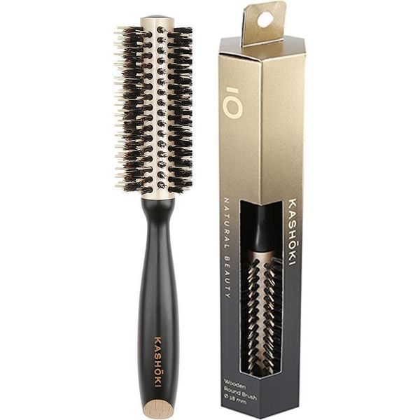 KashōKi Hair Brush Natural Beauty 18Mm - Spazzola In Legno-image
