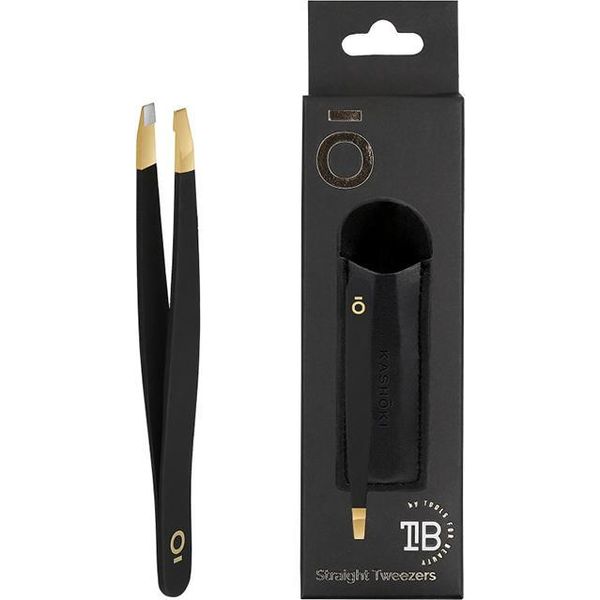 KashōKi Make Up Slant Tweezers With Case - Pinzette Per Sopracciglia-image