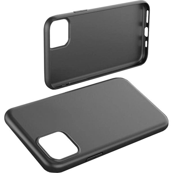 Soft Case ŻElowe Elastyczne Etui Pokrowiec Do Iphone 13 Pro Max Czarny-image