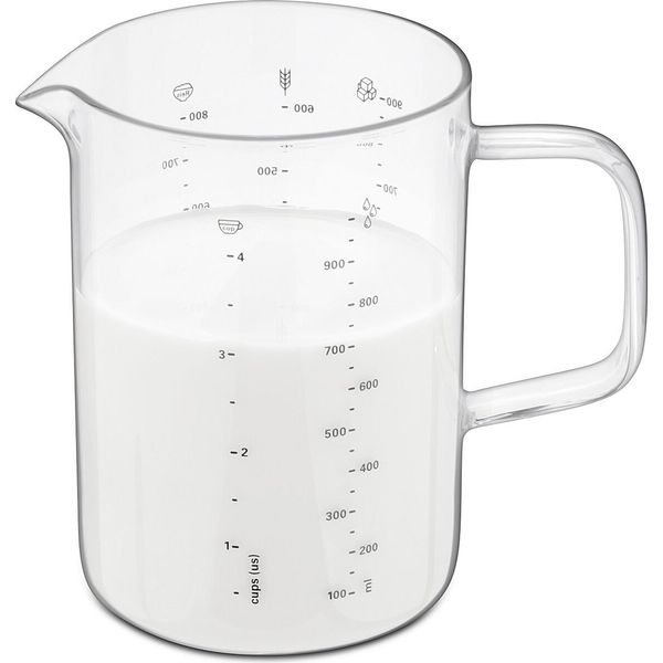 Caraffa Dosatrice Weis In Vetro Borosilicato 1L-image