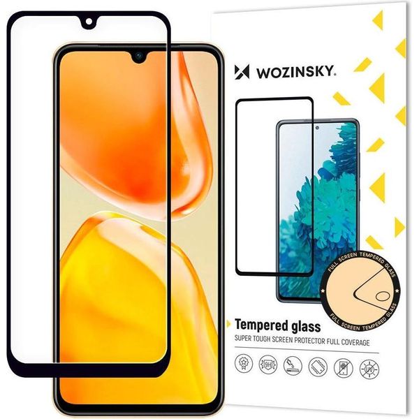 Wozinsky Full Glue SzkłO Hartowane Samsung Galaxy A70 Na CałY Ekran Z Ramką Czarny (Case Friendly)-image