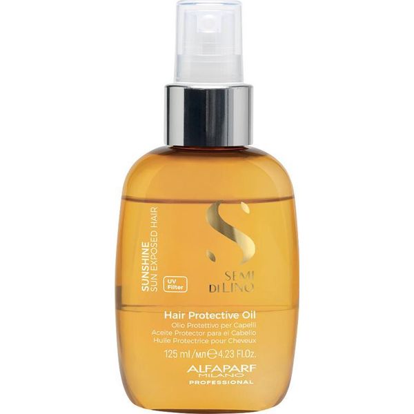 Alfaparf Milano Semi Di Lino Sunshine Hair Protective Oil 125Ml-image