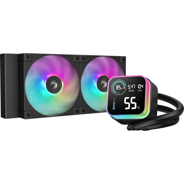 Deepcool LQ240 Processor Liquid Cooling Kit 12 Cm Black 1 Pc(S)-image