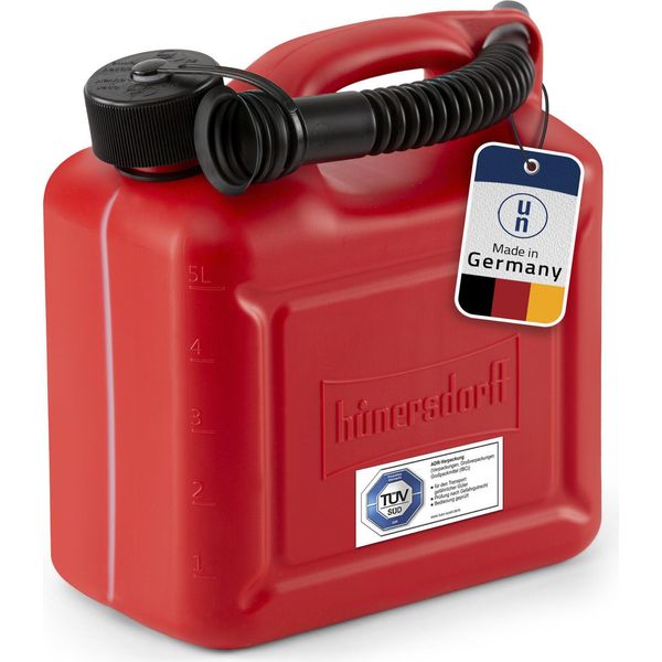 Tanica Per Carburante Tanica Per Benzina Da 5 Litri, Tanica Per Gasolio Rossa-image