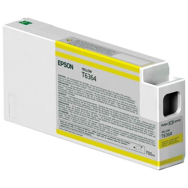 Original Epson Stylus Pro 9700 (C13T636400 / T6364) Druckerpatrone Gelb-image