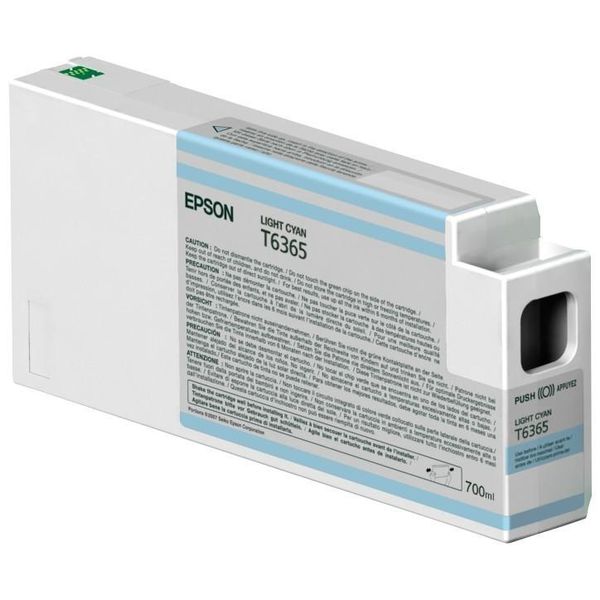 Original Epson Stylus Pro 7890 (C13T636500 / T6365) Druckerpatrone Photo Cyan-image