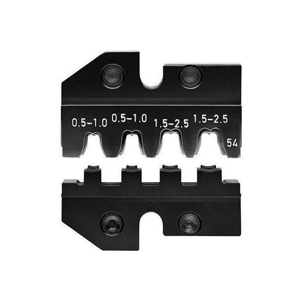 Knipex 97 49 54 Inserto A Crimpare Spina Modulare Da 0,5 A 2,5 Mm² Adatto Per I Marchi 97 43 200, 97 43 E, 97 43 E Aus, 97 43 E-image