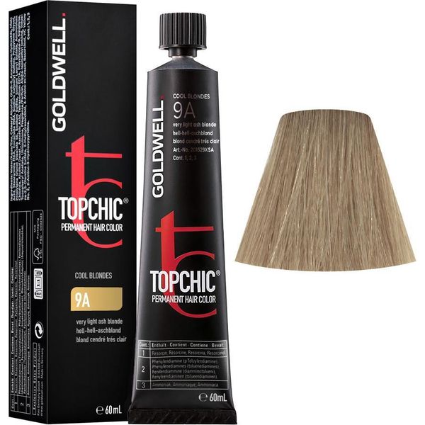 Goldwell Topchic Tube 9A Very-Light-Ash Blonde 60Ml-image
