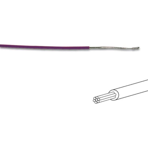 Cavo Di Collegamento - Ø 1,4 Mm - 0,2 Mm² - Multipolare - Viola-image