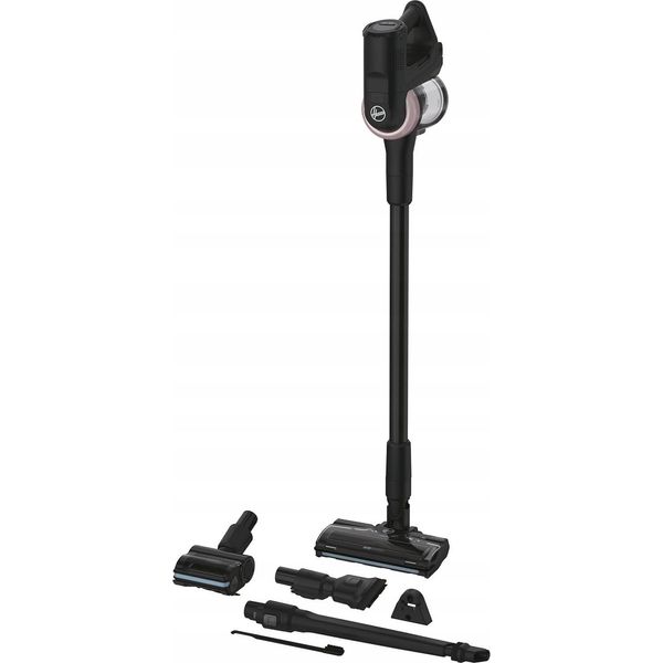 Hoover HF416BF 011 Aspirapolvere A Bastone Batteria Secco Micro Senza Sacchetto 0,4 L 240 W Nero, Rosa-image