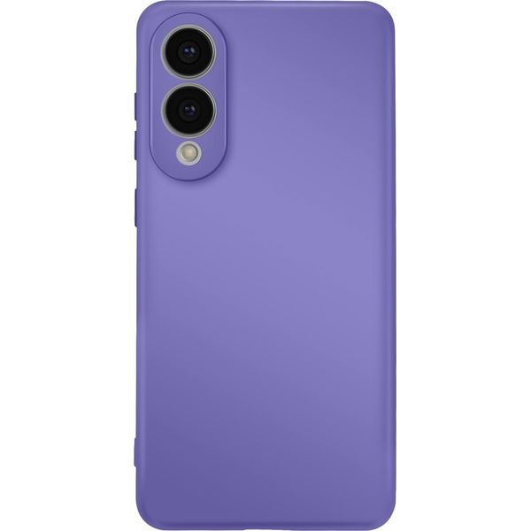 Avizar, Custodia Semirigida In Silicone Soft-Touch Per Samsung Galaxy S25 Edge, Viola-image
