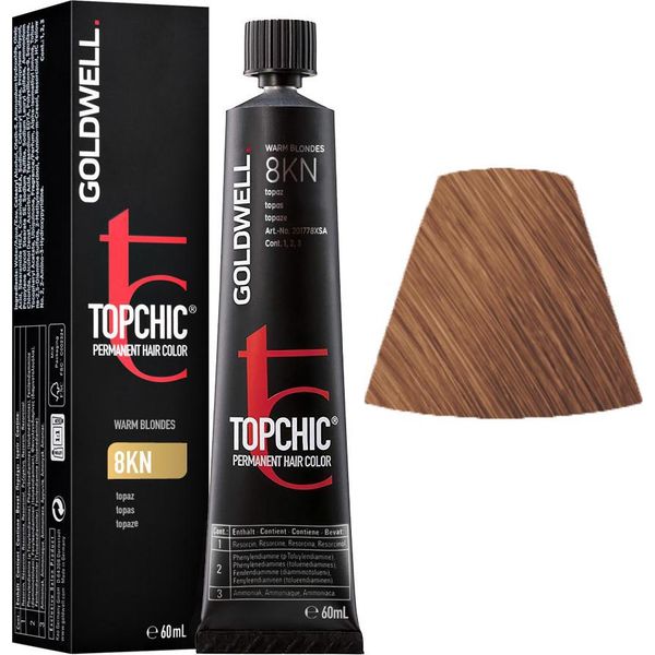 Goldwell Topchic Tube 8KN Topaz 60Ml - Colore Permanente In Tubo-image