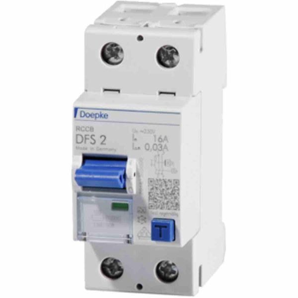 Doepke Fi-Schutzsch. 25A DFS2-025-2/0,03-A Typ A 2-Polig 30Ma 230V DFS2-025-2/0,03-A (09124601)-image