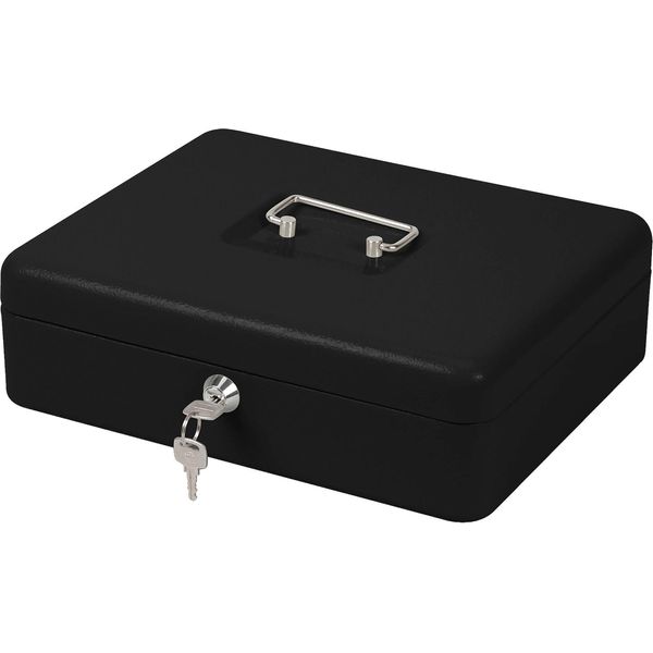 Cassetta Per Contanti Kreator 30X24X9Cm Eurobox Selezionatore Di Monete E Banconote 3 Scomparti-image